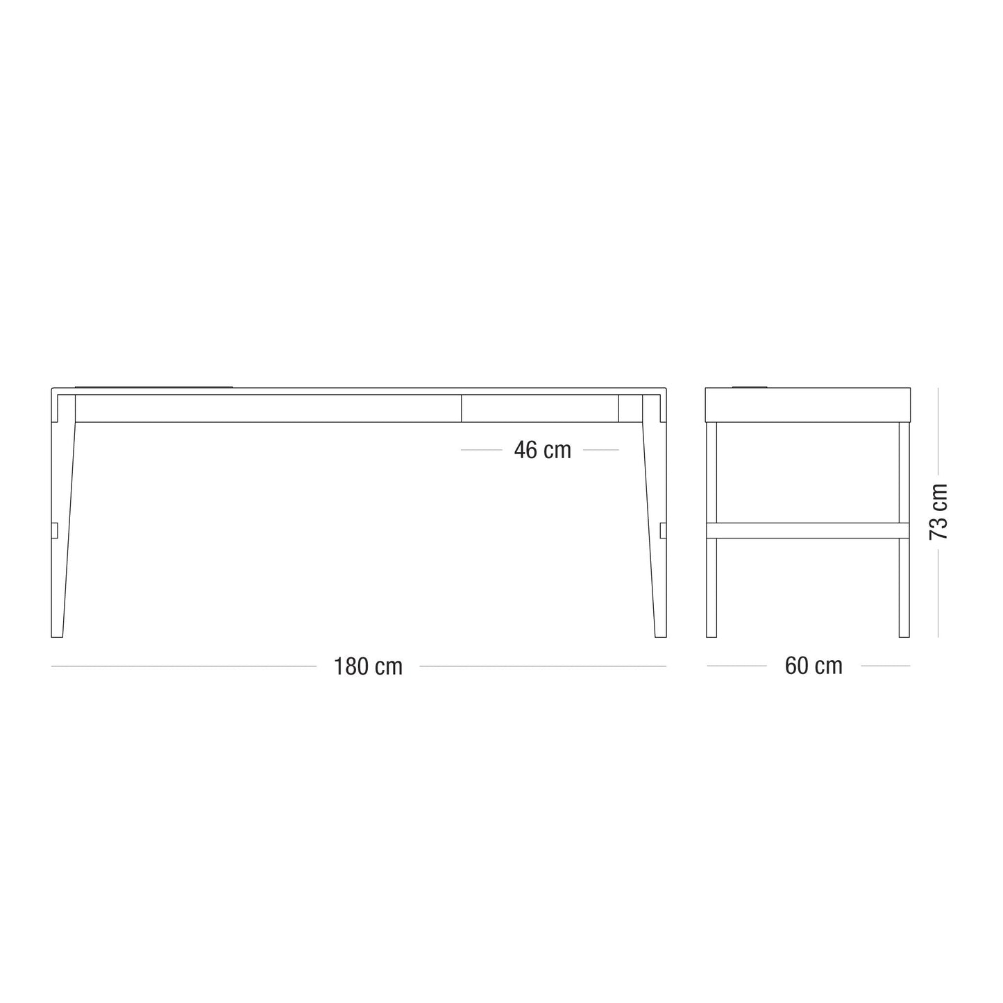 'Flaco' Desk 180