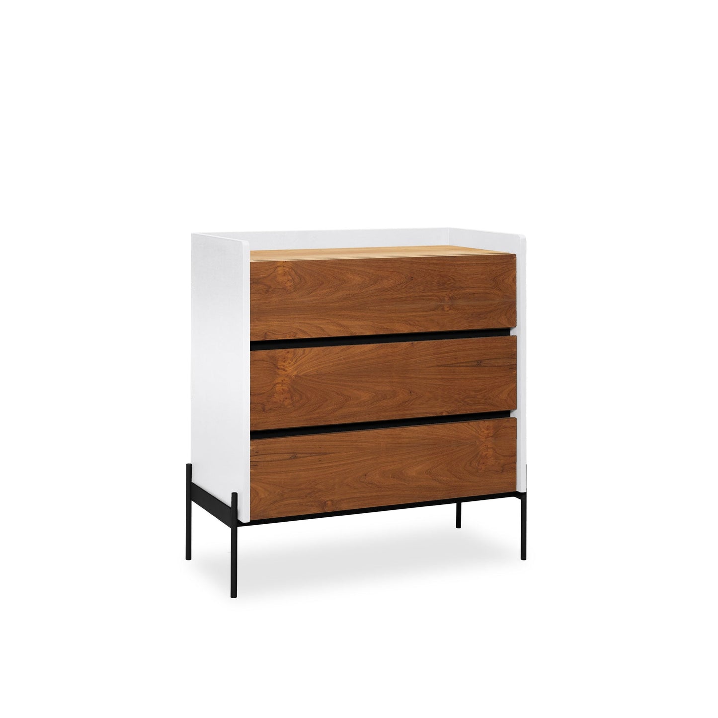 Commode haute 'Yerta' - 3 tiroirs
