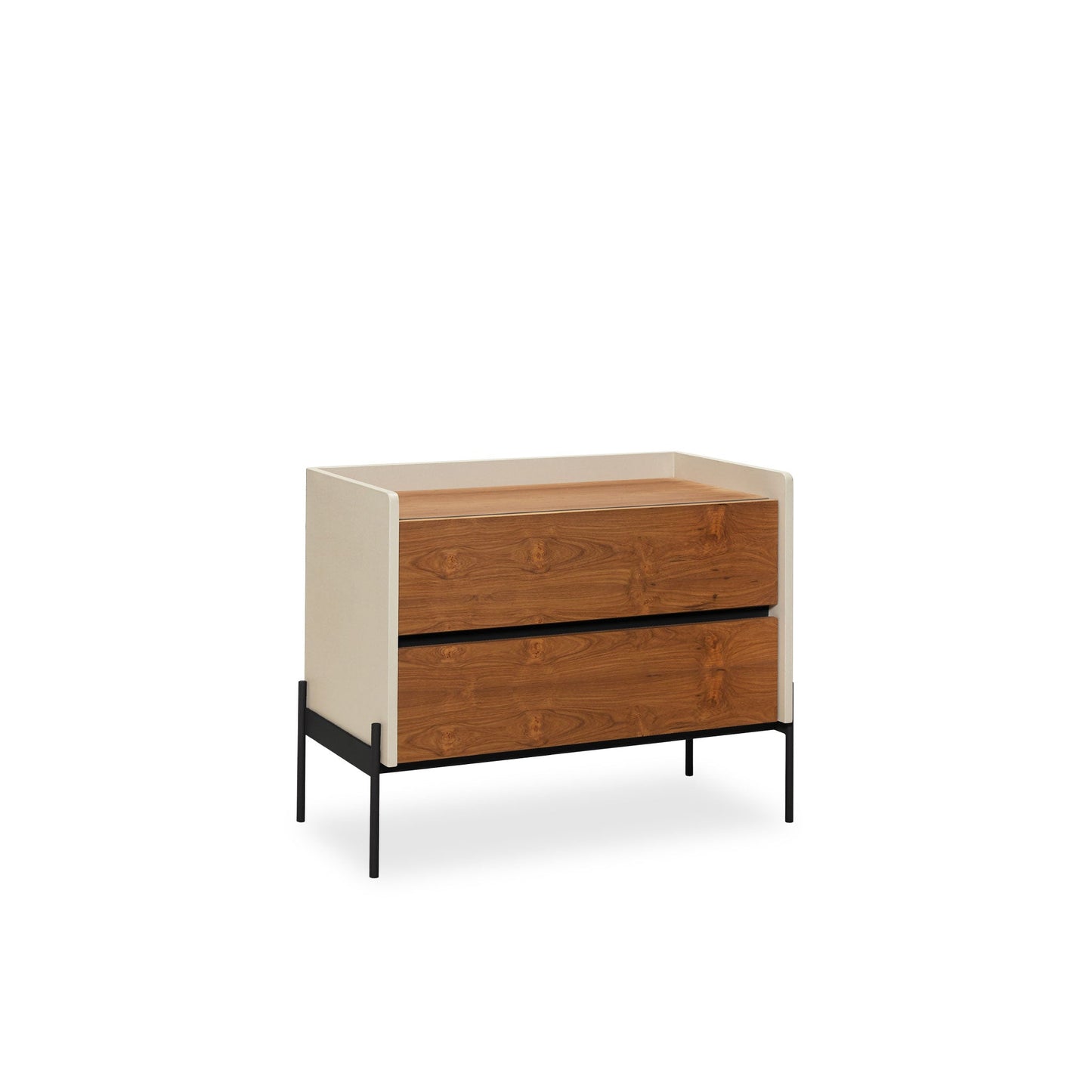 'Yerta' Tall Dresser - 2 drawers