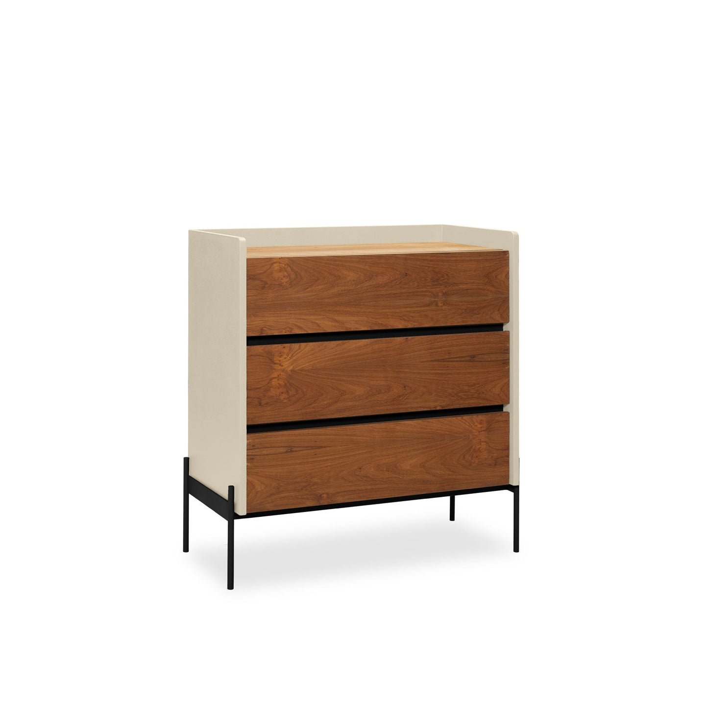 Commode haute 'Yerta' - 3 tiroirs