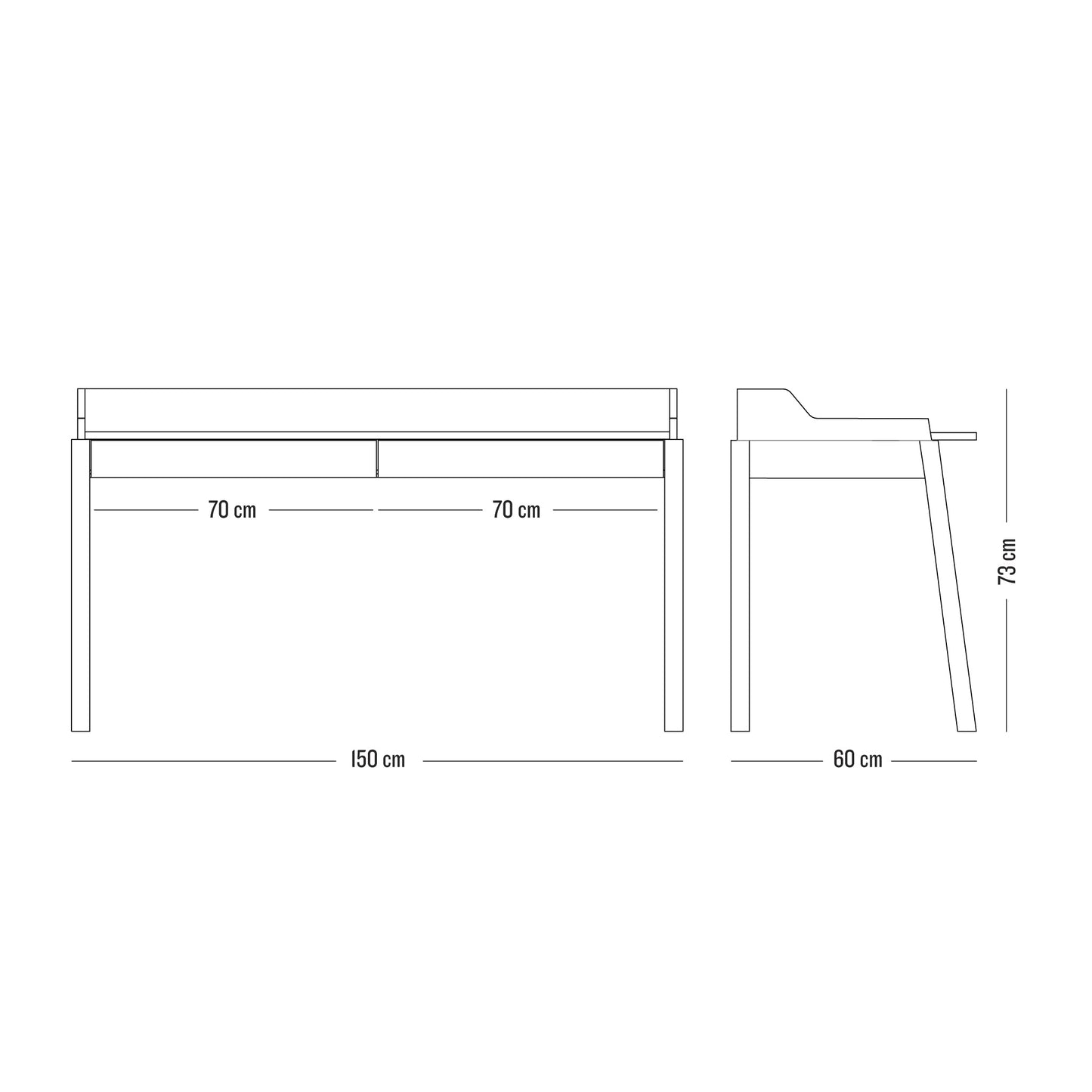 'Canchewow' Desk 150