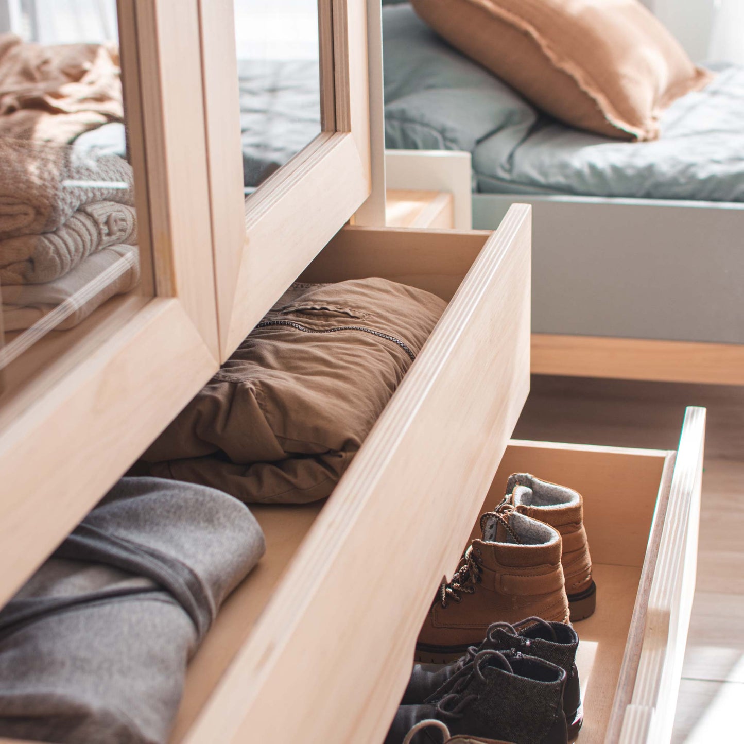 'Canchewow' mixed double closet