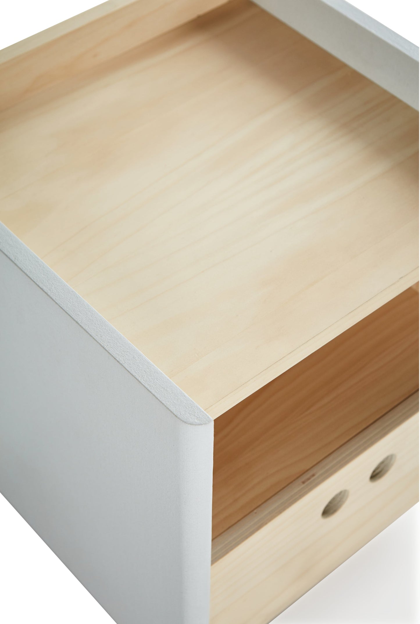 Mixed 'Cancheboom' chest of drawers - with wheels