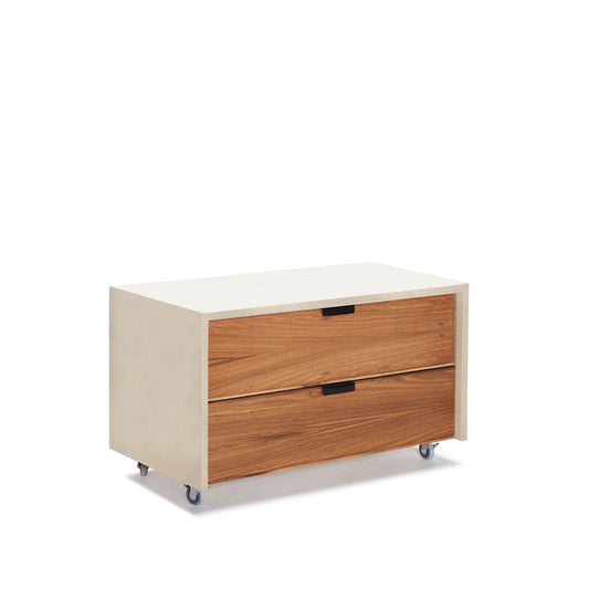 'Pappo' 85 drawer chest - with wheels