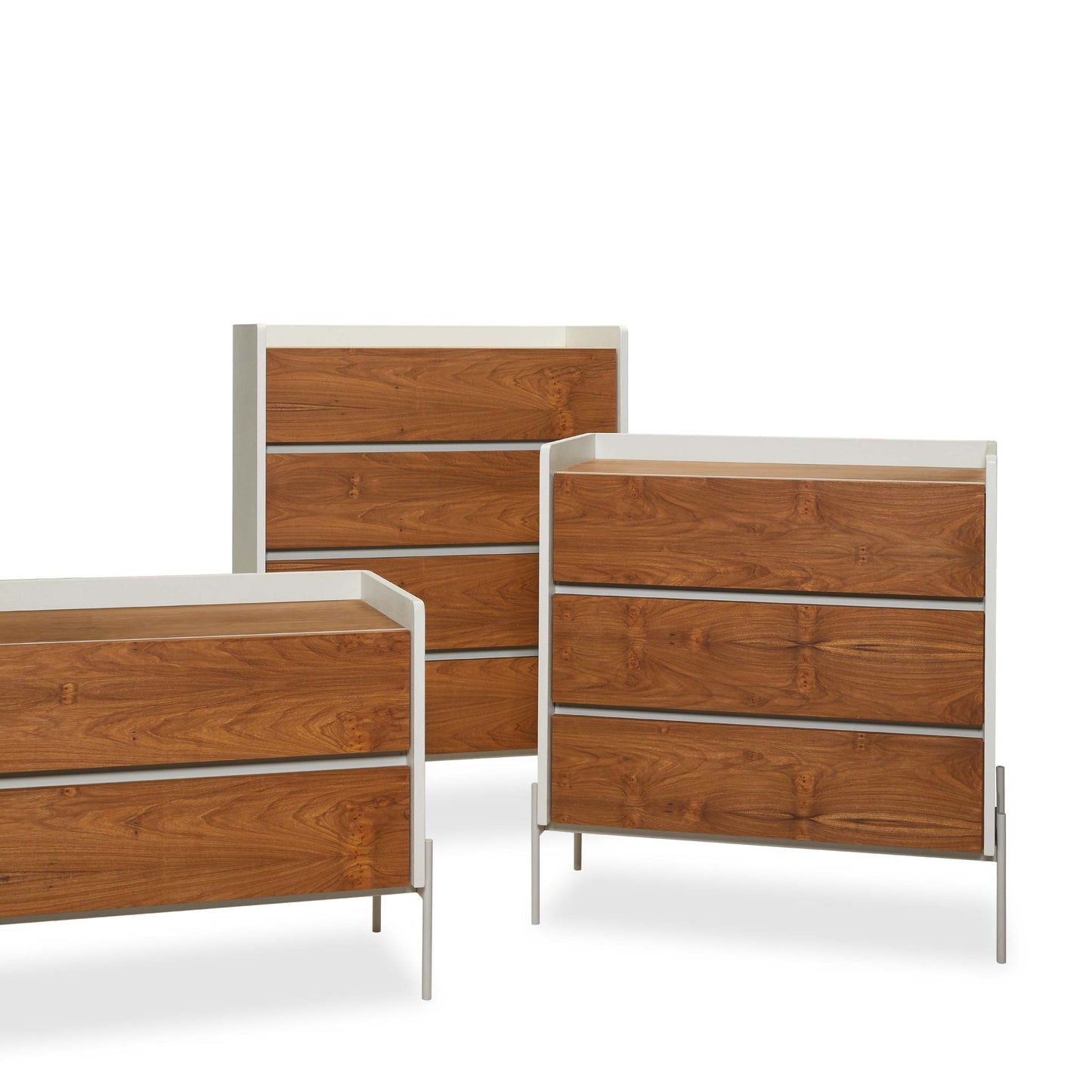 'Yerta' Tall Dresser - 4 drawers