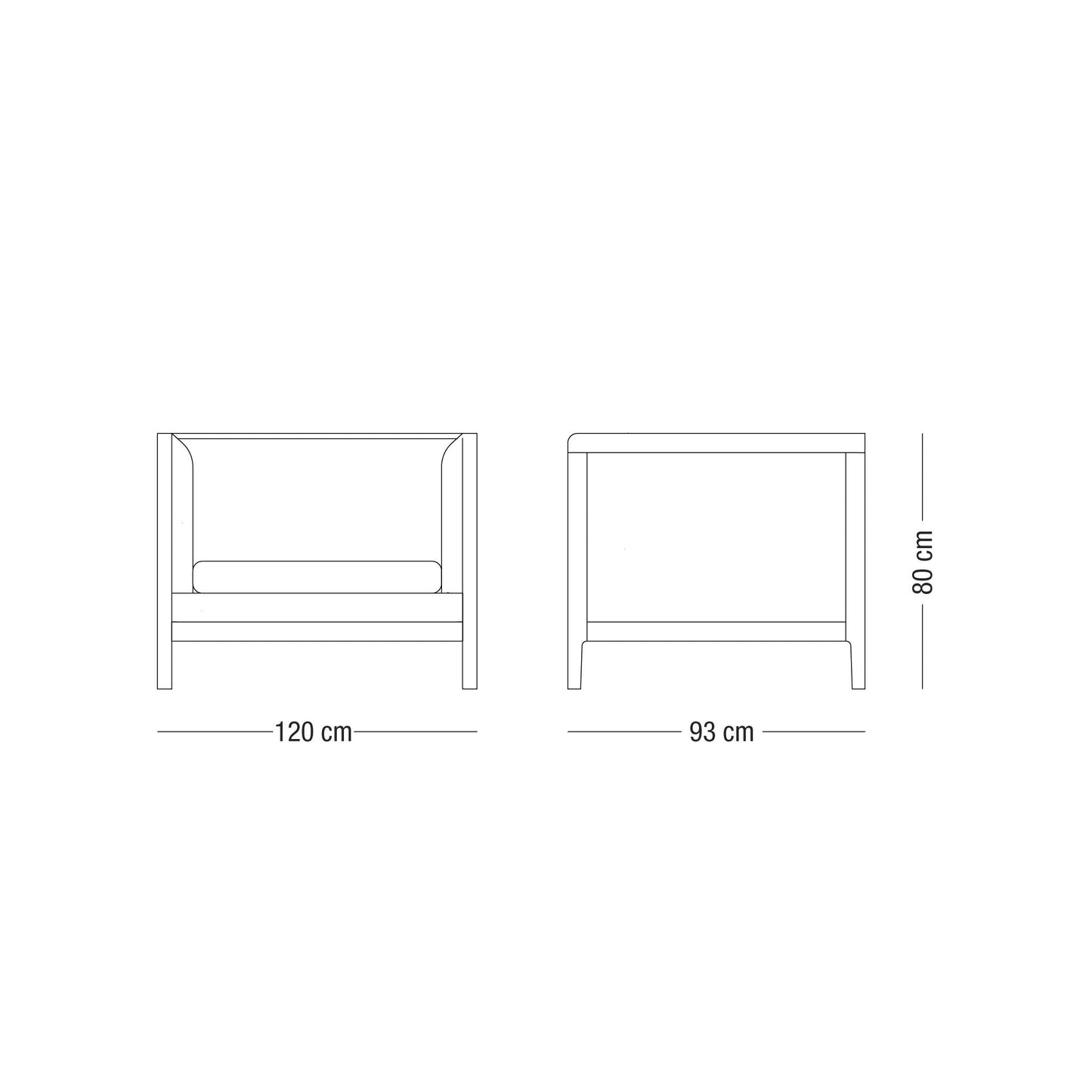 'Tony' Sofa - 1 Body