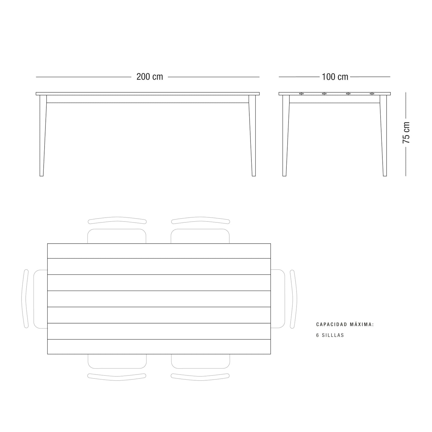 <tc>Table à planches 'Palito'</tc>