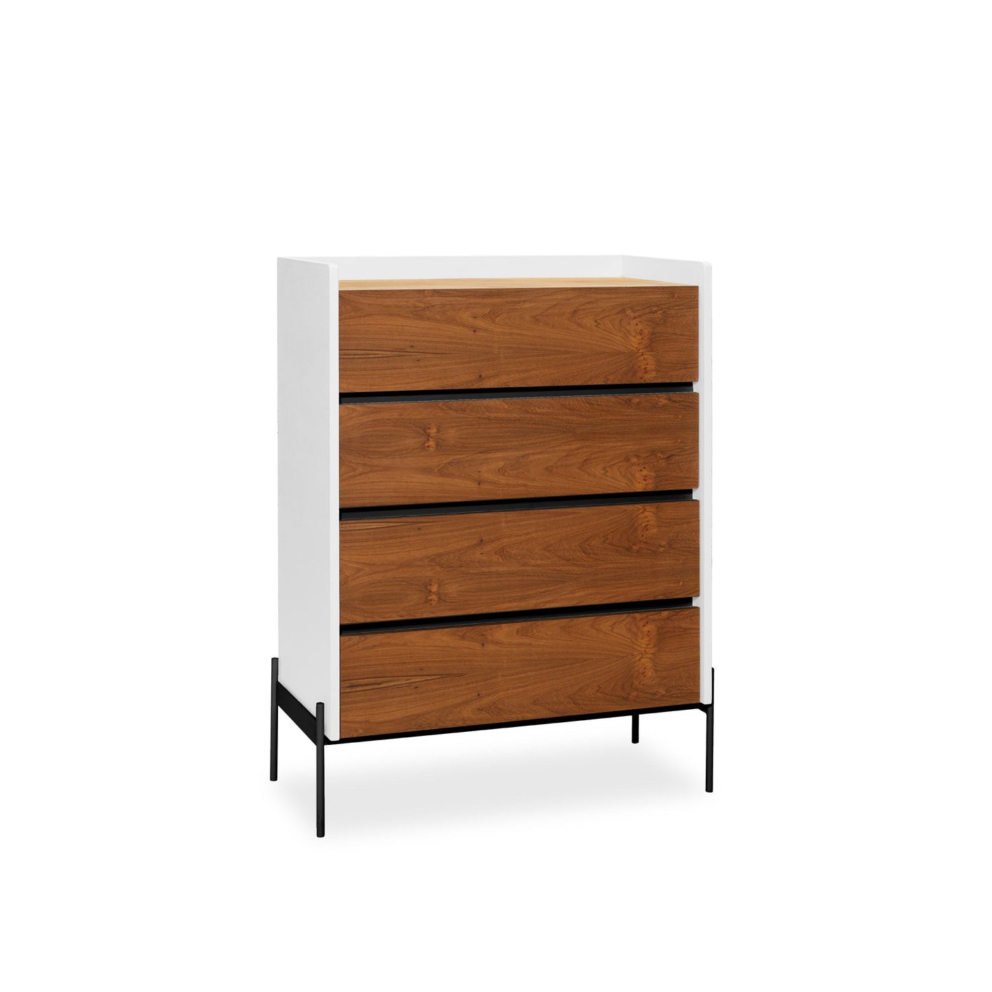 'Yerta' Tall Dresser - 4 drawers