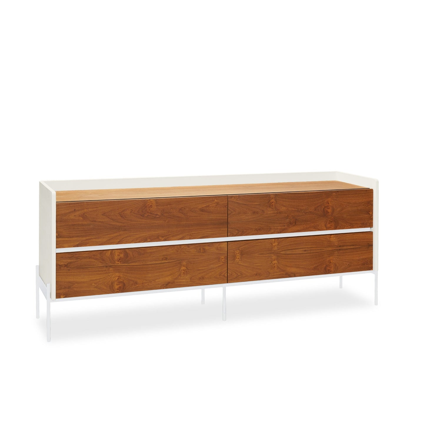 'Yerta' Low Dresser - 4 Drawers